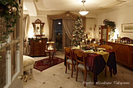 クリスマスのサロン Rumi's style