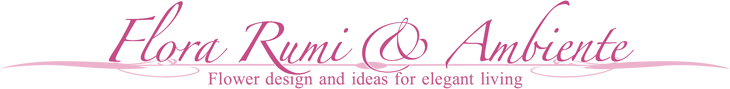 美生活のためのフラワーデザインFlora Rumi & Ambiente 向坂留美子