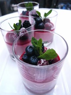 フランボワーズのムース